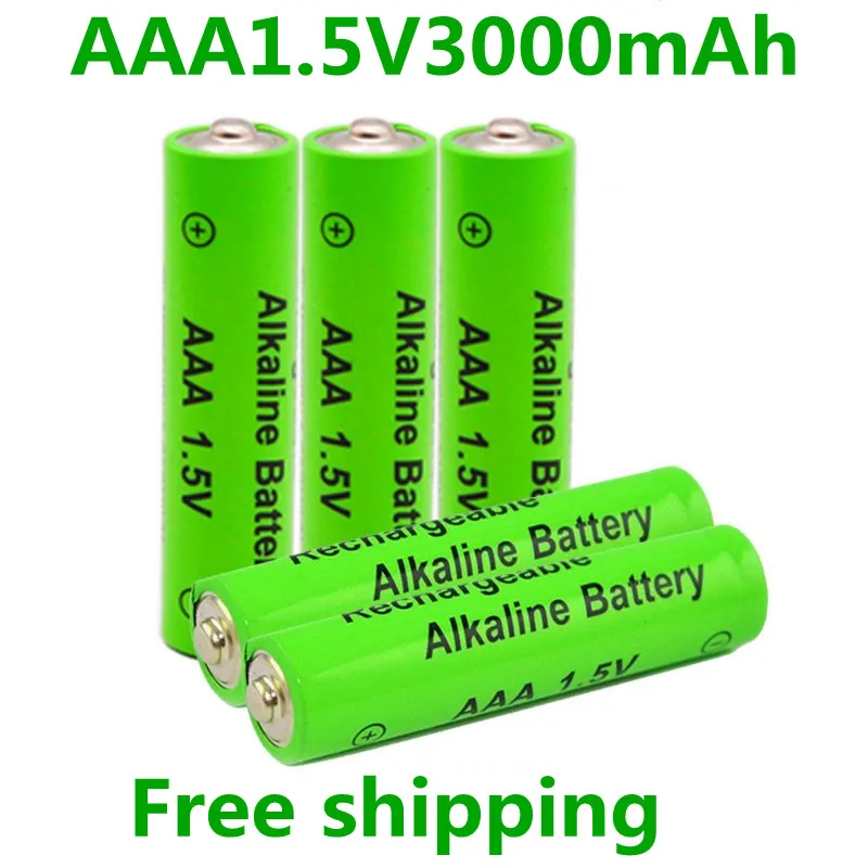 Batería Recargable De NI-MH Para Uhren, Pilas AAA  3000 V Y 1,5 MAh,  Ordenadores, Juguetes, Etc., 1-20   V, Envío