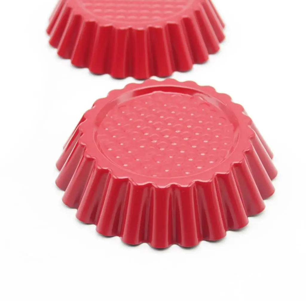 Baking Cake Pan Fluted Flan Dish Tin Nonstick Tart Mold Full Set of Metal Pastry for DIY Dessert