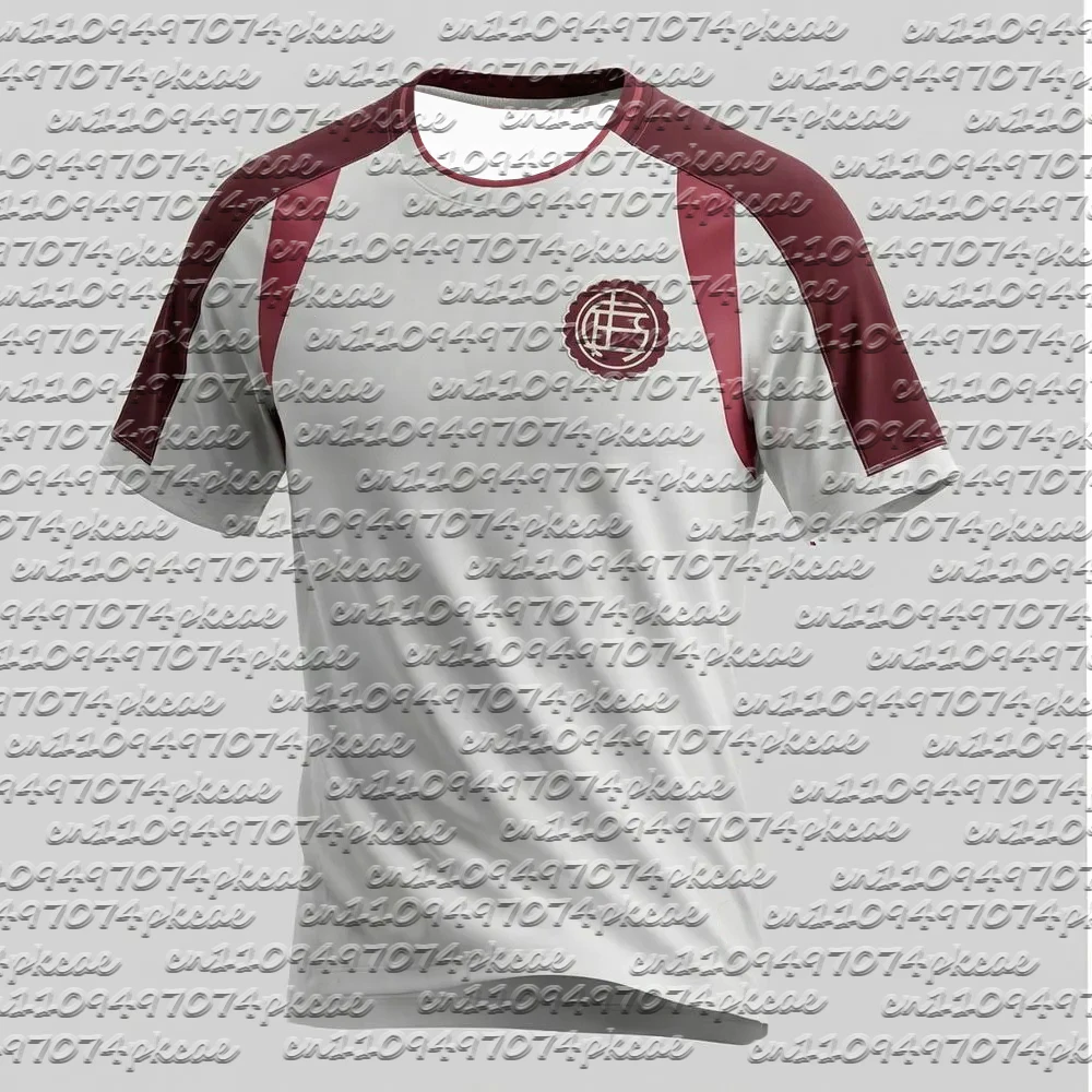 2026 New Fashion Lanús Away Kit Soccer Jersey T-shirt Men's Adults Quick Drying Breathable Football Fan T-shirt Sports Top