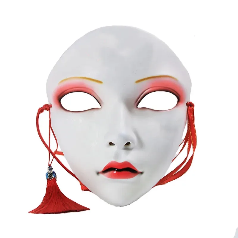 Cosplay Chinese Style Masks Anime Mask Hanfu Costume Accessories Carnival Masquerade Mask Halloween DIY Decor Party Decorations