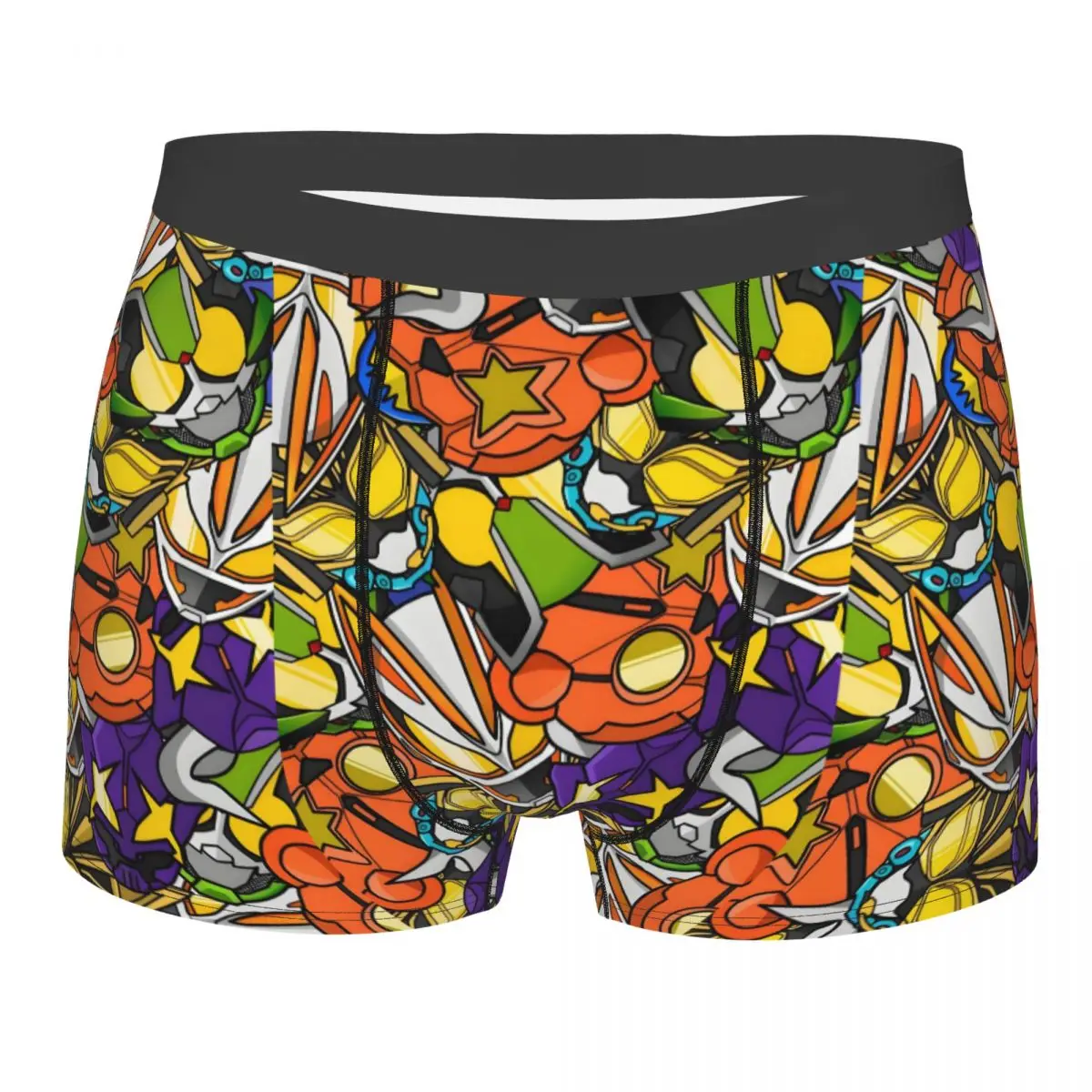 

Custom Male Fashion K-Kamenes R-Rideres Cartoon Poster Underwear Classical Boxer Briefs Breathable Shorts Panties Underpants