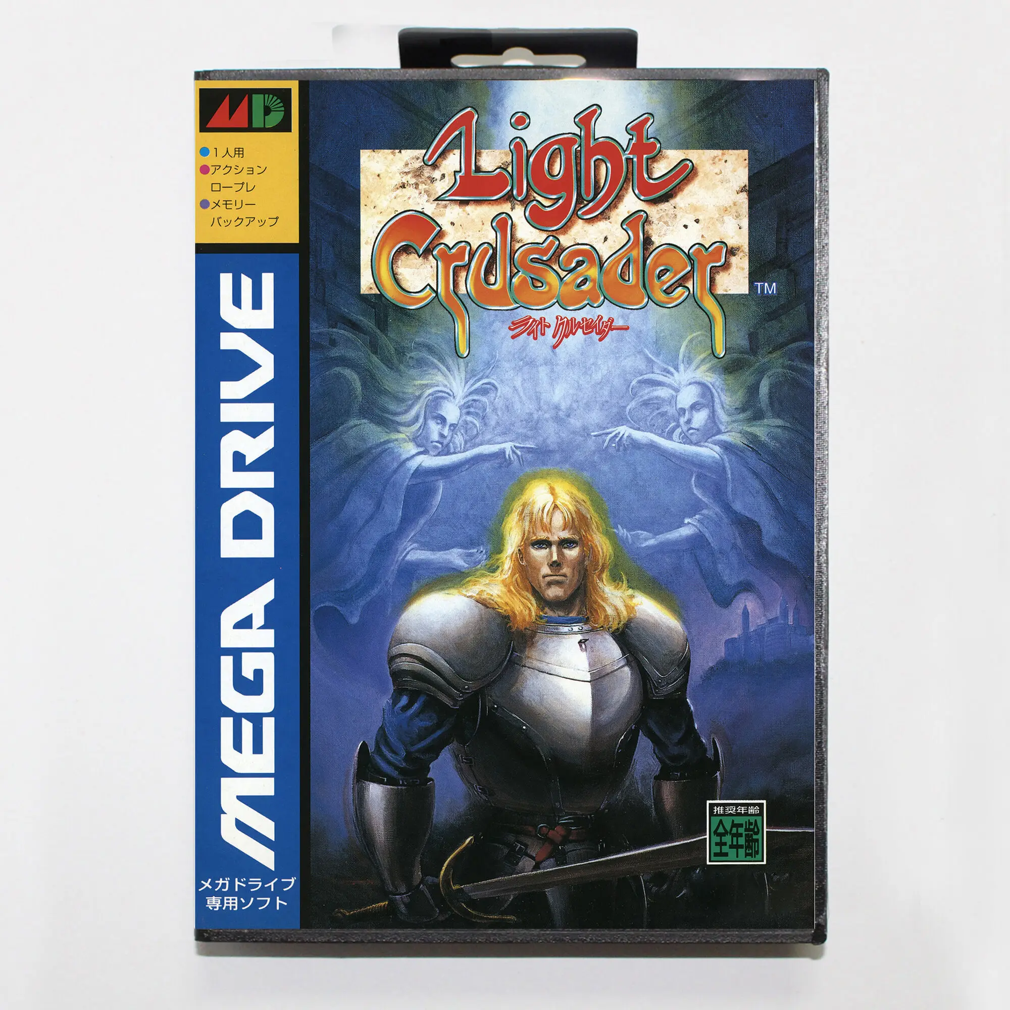 Hot Sale Light Crusader Game Card With Retail Box 16bit MD Cart For Sega Mega Drive/Genesis System