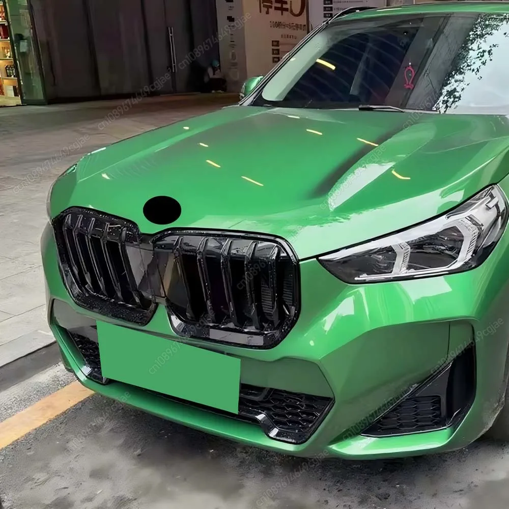 

Для BMW X1 U11 U12 iX1 M-Sport 2022-2024 ABS Racing Grill Body Kits Глянцевая черная решетка Автомобильный передний бампер Решетки Стайлинг Тюнинг