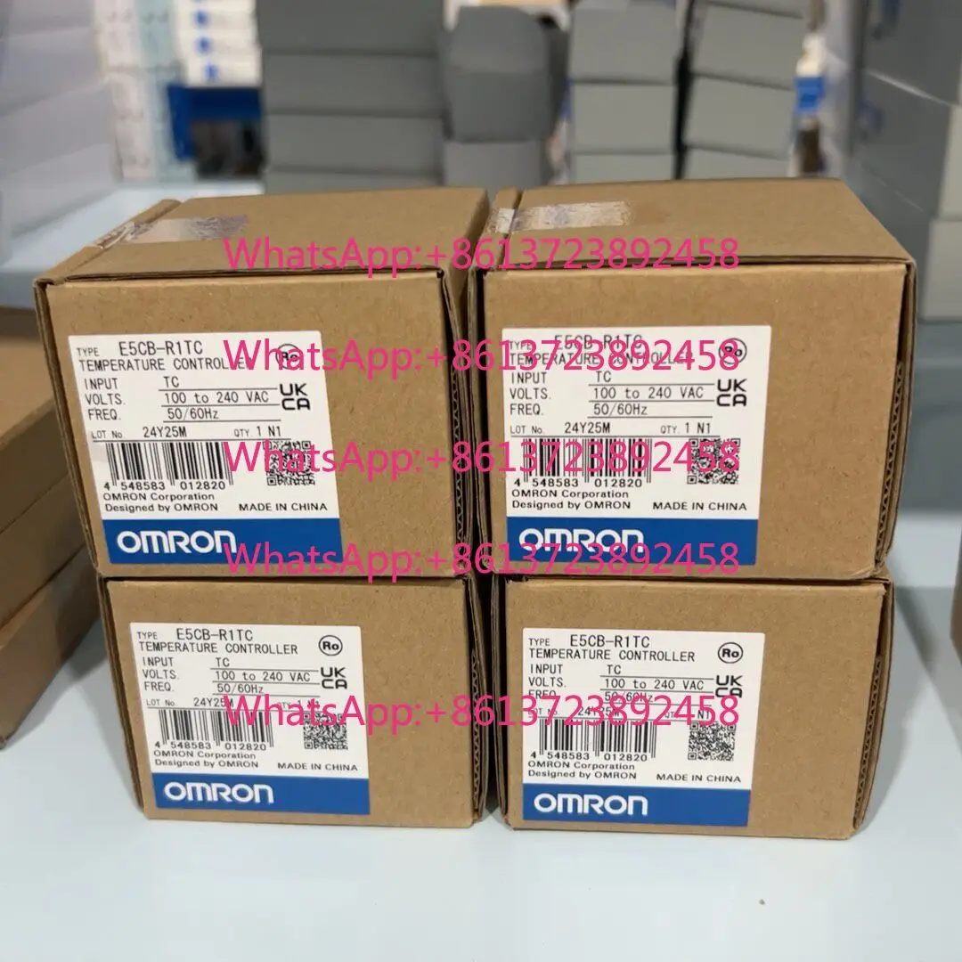 Omron E5CB-R1TC temperature controller, brand new original genuine, 100-2