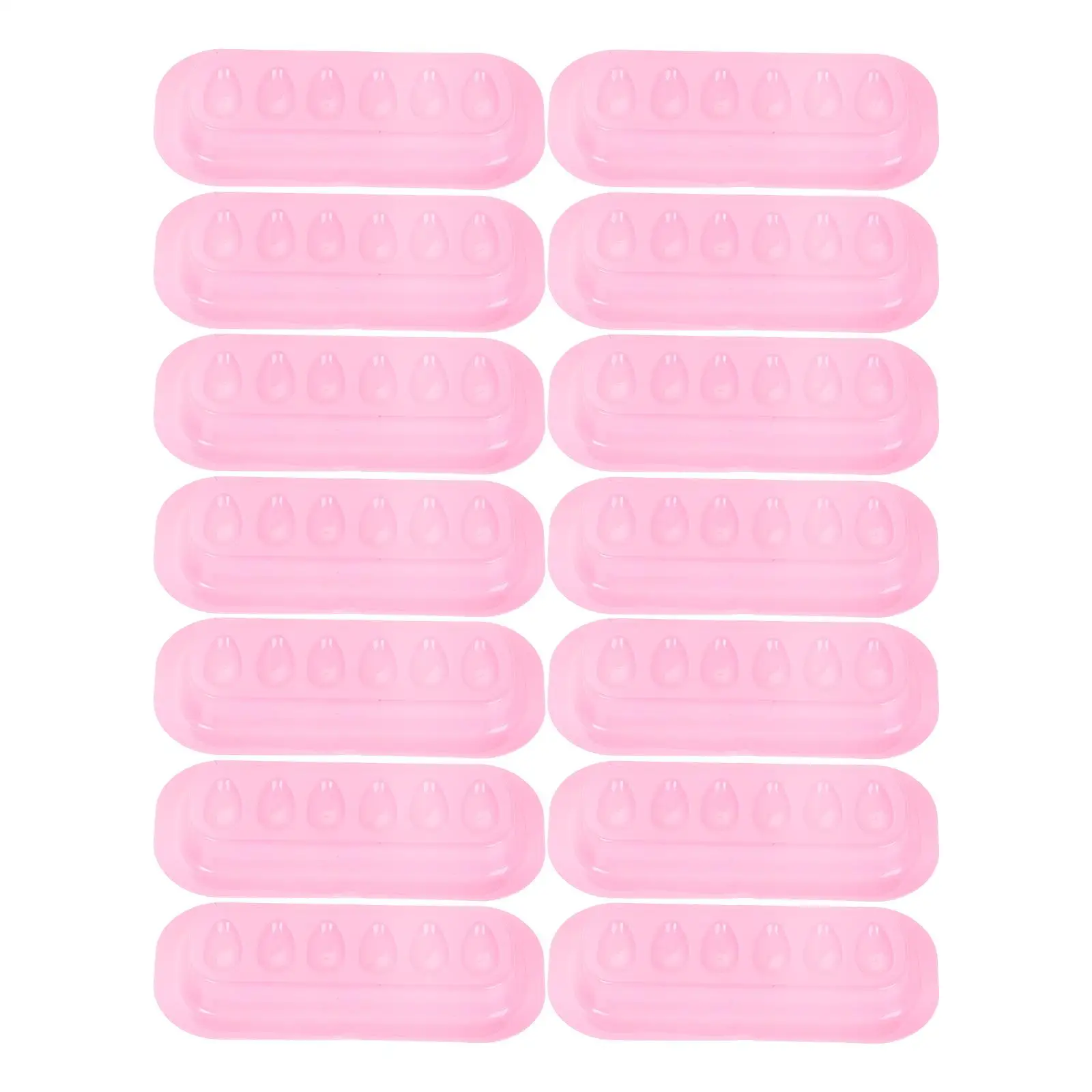 

100pcs Eyelash Extension Tool Grafting Glue Tray Lash Supplies Plastic Cups False Eyelashes Holder Makeup Safe Durable