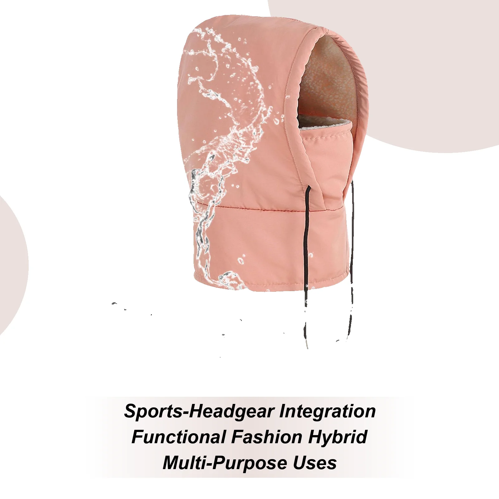 

Ski Face Cover Windproof Neck Warmer Winter Snowboarding Full Head Cover For Runners Women Men Motorcycle Bike Cycling