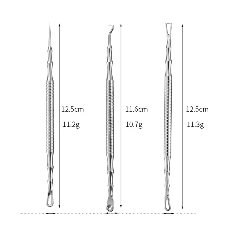 Narzędzie do usuwania zaskórników, igła do usuwania niedoskonałości, igły do usuwania zaskórników, klips do usuwania pryszczy, pęseta kosmetyczna