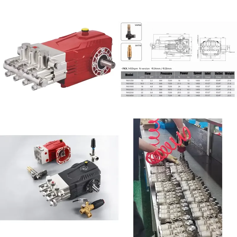 for Pressure Pump Washer 500 Bar High Pressure Washer Pump