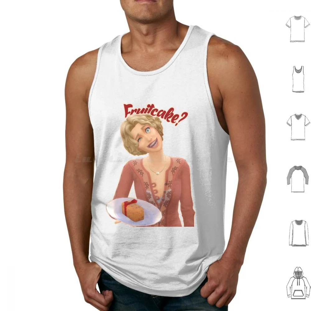 Fruitcake ?-The Sims 4 Tank Tops Print Cotton Sims Sims 4 The Sims 4 Games Fruitcake Cake Fruit