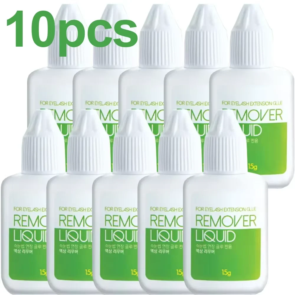 10PCS Liquid Remover for Eyelash Extensions Glue Original Korea SKY Lash Glue Remover Liquid Beauty Makeup Tools