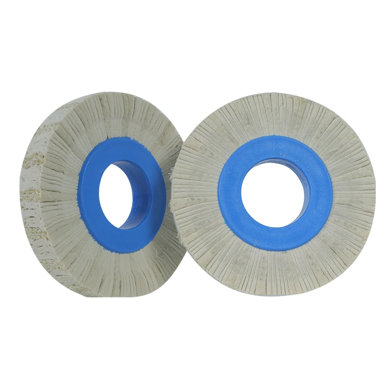 السيزال المواد التلميع عجلة لآلة حافة النطاقات ، قسط الجودة ، 150x50x25 مللي متر ، 2 قطعة