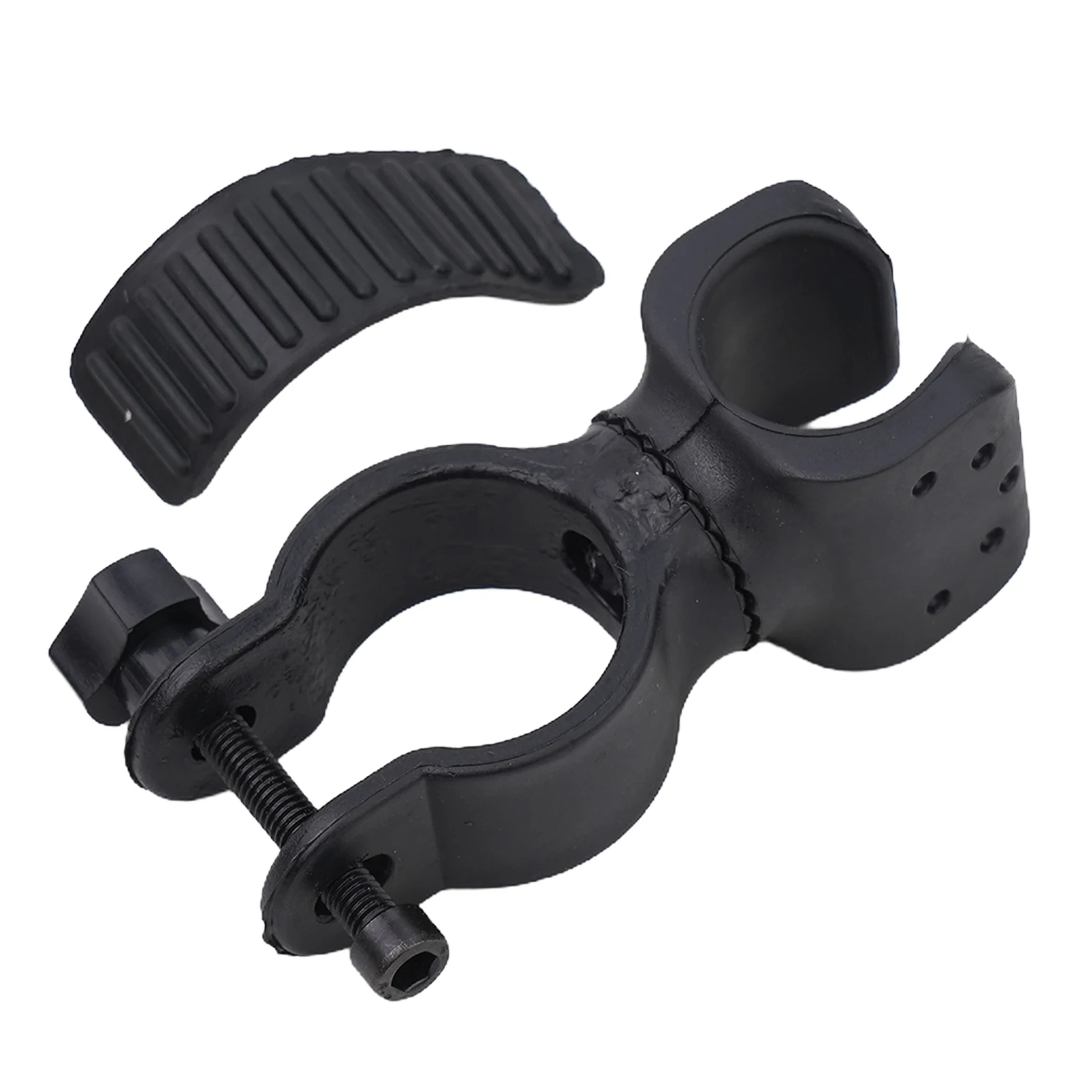 Bicycle Light Clip Flashlight Holder Handlebar Holder Light Clip Fit 2.5cm Handlebar Handlebar Holder High Quality 360 Rotation