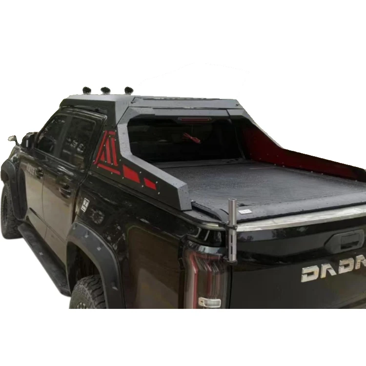 

Universal Manganese Steel Roll Bar with Roof Rack for Pickup Truck Roof Platform with Lights for Jmc Yuhu Dadao Great Wall