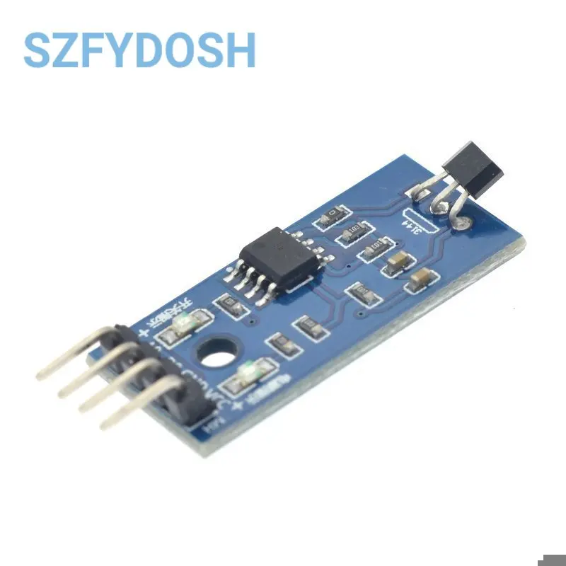 Hall Sensor Motor Speed Measurement Module 3144E Single Open Circuit Speed Sensor 3144 Count Sensor A3144 Board A3144E