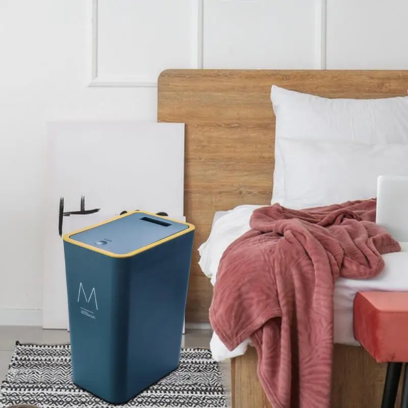 

Узкий мусорный бак с крышкой, корзина для мусора, пресс-тип, тонкая крышка, мусорная корзина, пресс-верхняя крышка, контейнер для мусора с защитой от собаки