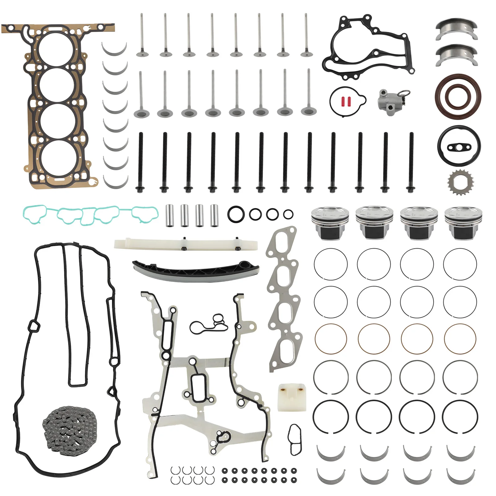 Timing Chain kit for Buick Chevrolet Cruze Encore 1.4L 2011-2015 HSCV001 HS54898m HS31411