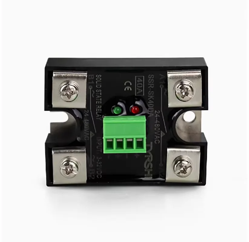 SSR DK40DA Dual Circuit Single Control DC Control AC Single Phase Solid State Relay