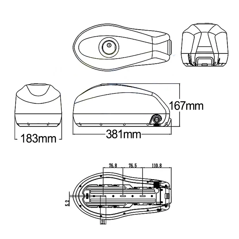 48V 36V Bluetooth ebike battery Samsung cell Fuel Tank High capacity electric bike battery 72V 60V for super 500w-3000W motor