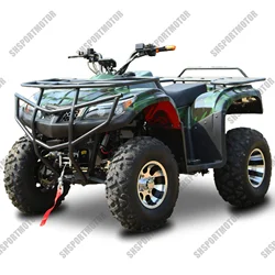 2WD Shaft Drive 60v 72v 3000w 5000w Electric Atv For Adults Sport Racing Quad Bike