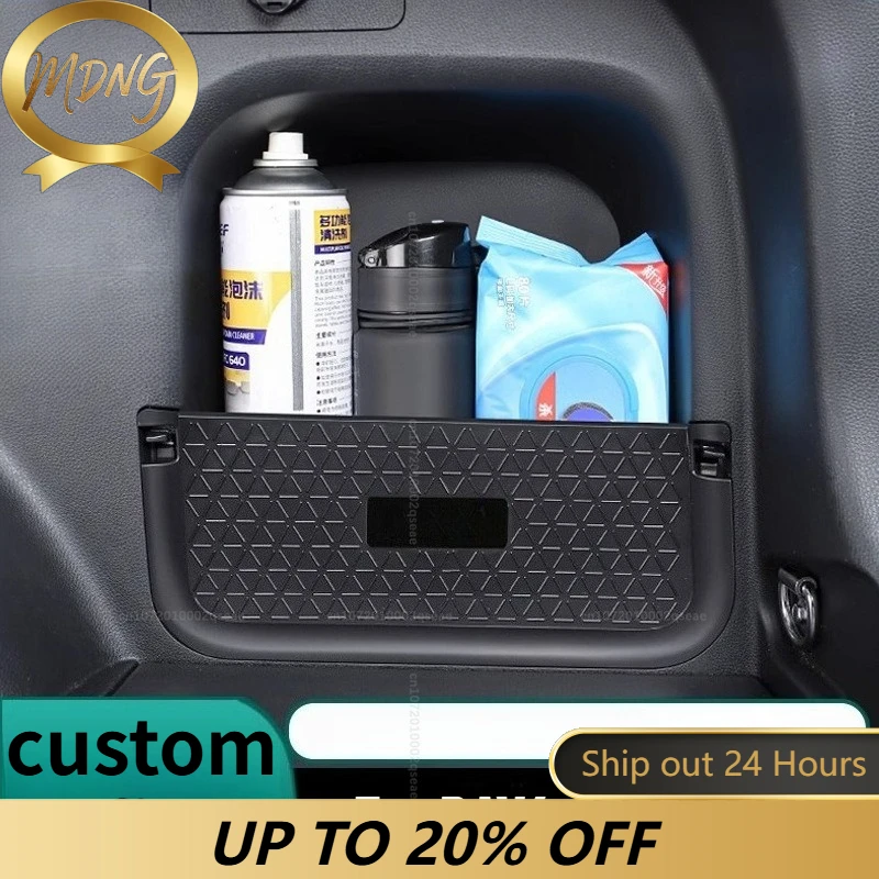 New Car Trunk Partition Plate Board ABS Trunk Side Storage Organizer Board Partition Plate Replace For Toyota RAV4 20-25 Accesso