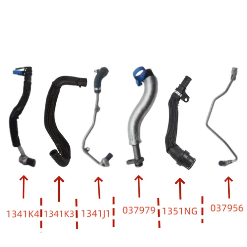 1341K4 1341K3 1341J1 037979   1351NG 037956   Adecuado para Peugeot 207 308 3008 RCZ Citroen C4 DS5 DS6 tubo de agua turbo de coche tubo de aceite