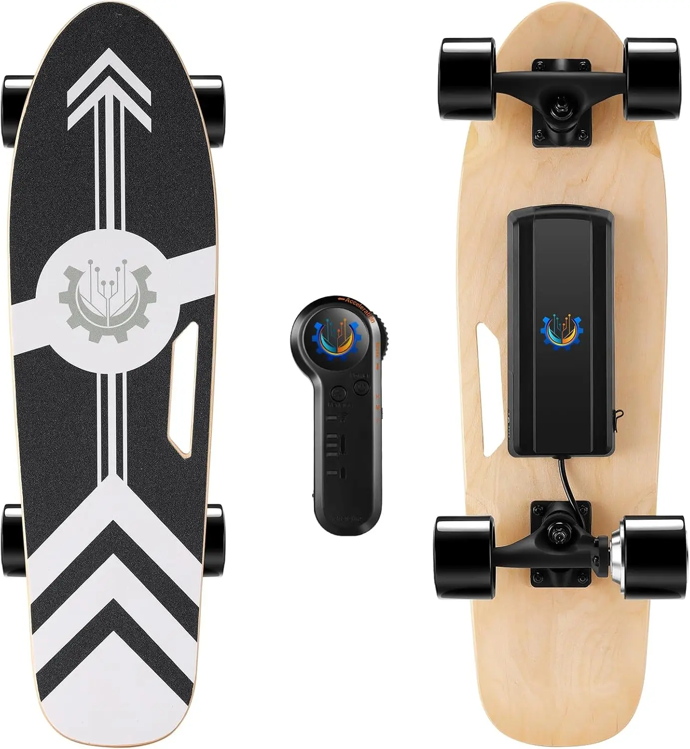 350W Electric Skateboards for Adults Teens, 27.5