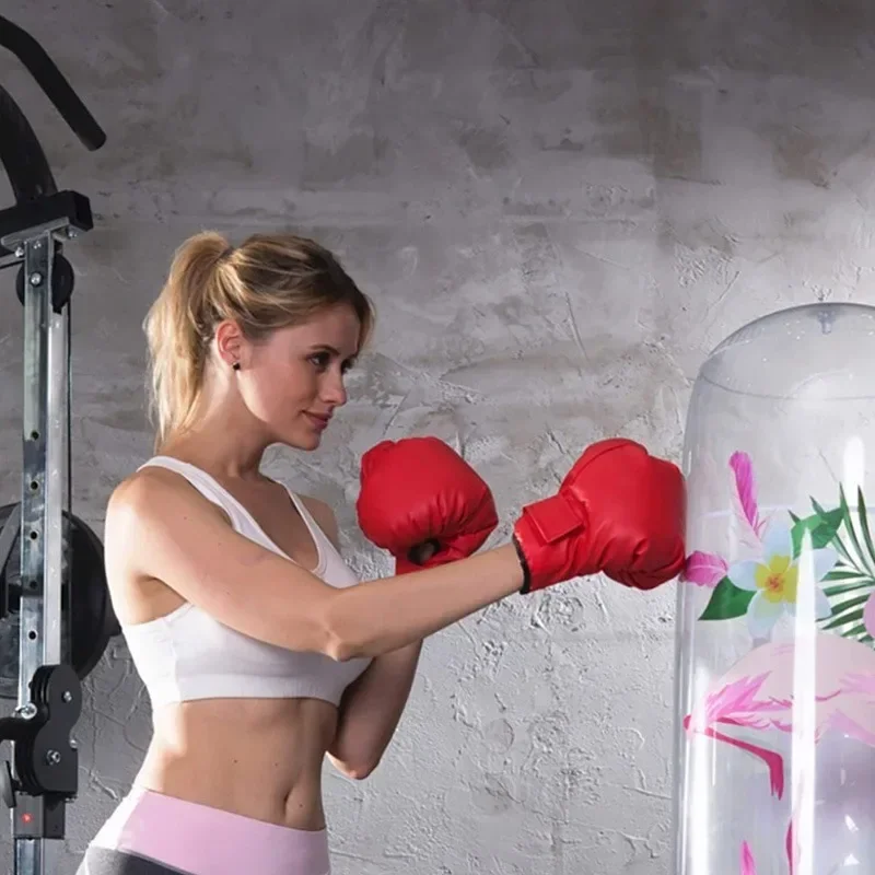 

Wear Resistant PU Leather MMA Boxing Gloves Extended Gloves Kickboxing MMA Training Gloves for Fitness Workouts Professional