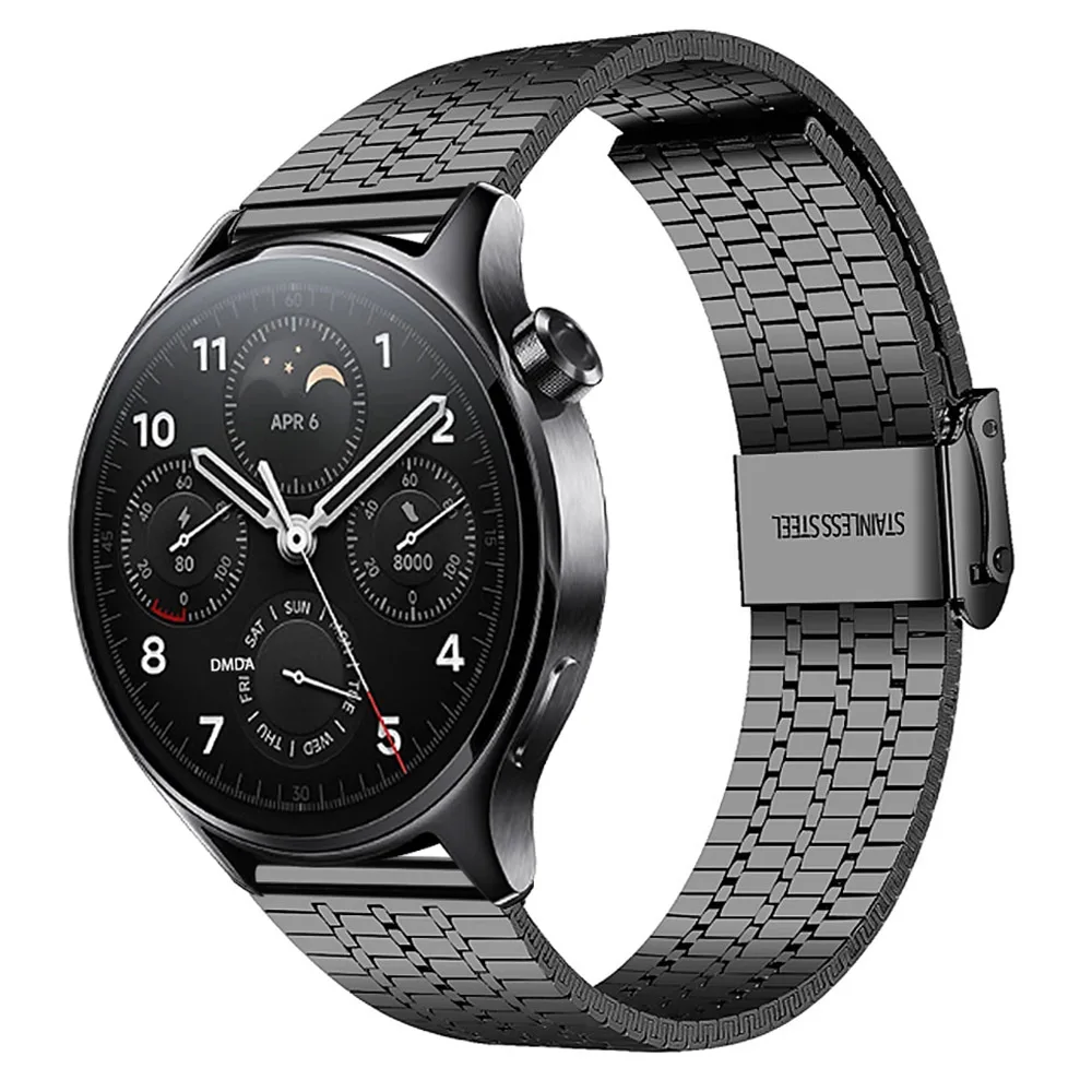 Metal Stainless Steel Strap For Xiaomi Watch S1 Pro / Active/Color 2 / Mi Watch Global Version Wristband Mesh Band Bracelet 22mm