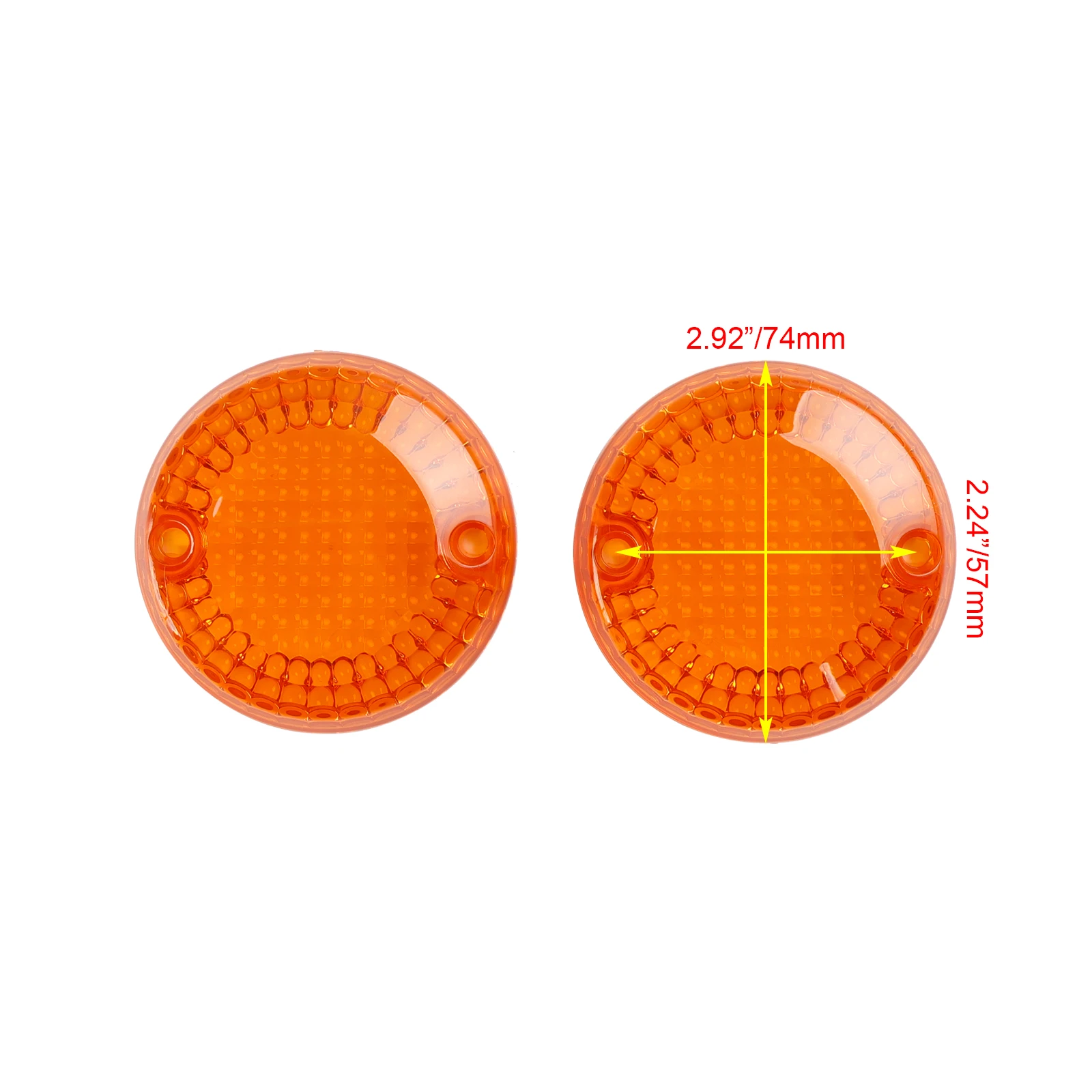 Front/Rear Turn Signals Lens Cover for Yamaha XVS 950 SPEC BOLT 2013-up