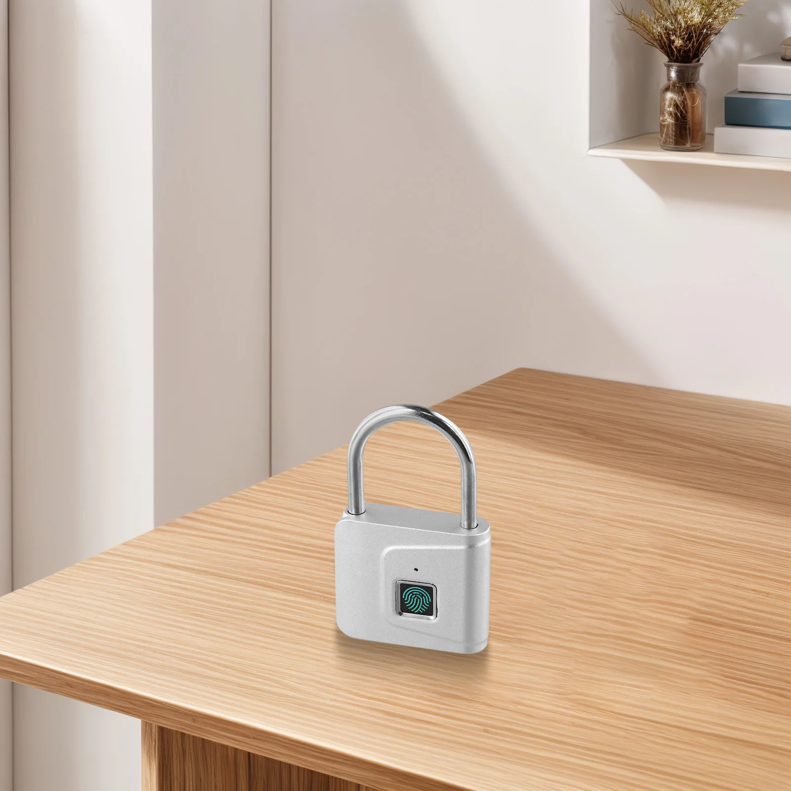 Bloqueio de impressão digital com chave exclusiva com chip de impressão digital semicondutor de impressão digital cabo de dados USB para segurança doméstica