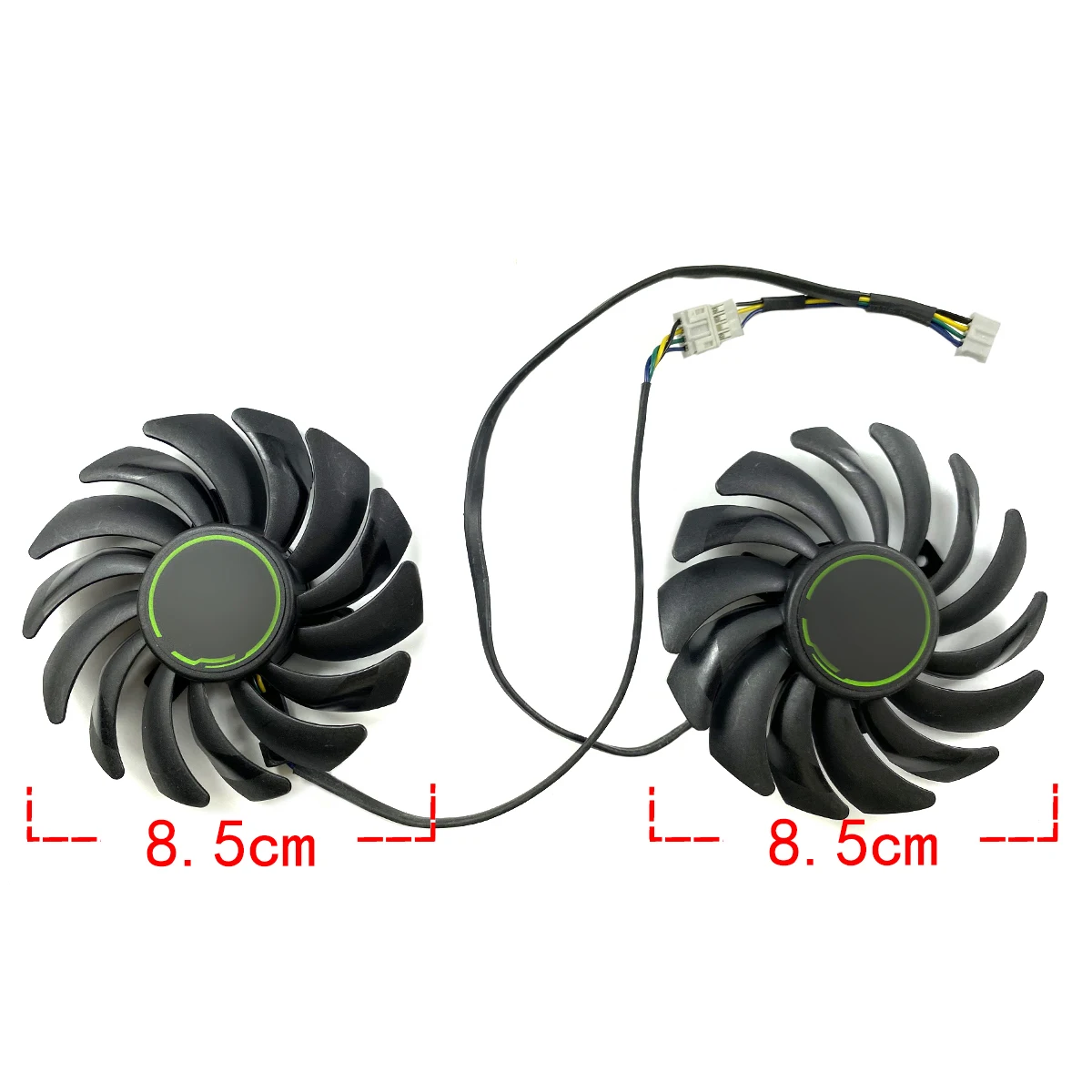 New For MSI GeForce RTX2060 SUPER VENTUS OC Graphics Card Replacement Fan PLD09210B12HH