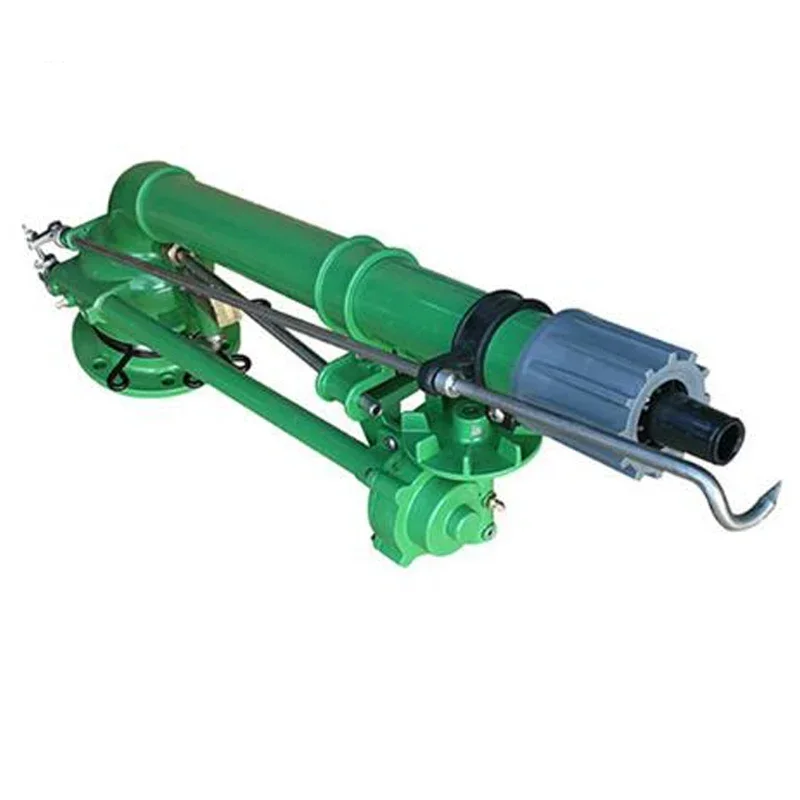 Turbo Vortex Spray Gun 28-62m Agricultural Sprinkler Irrigation Long Range Gun Irrigation Automatic Mechanized Spray Gun PY50