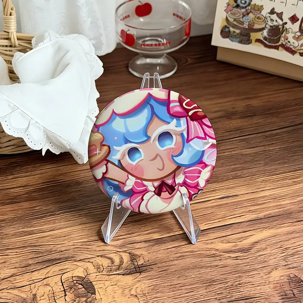 Game C-Cookie Run KingdomS Badge Pins For Friend, Backpack, Clothing, Collectible Accessories, Jewelry Gift