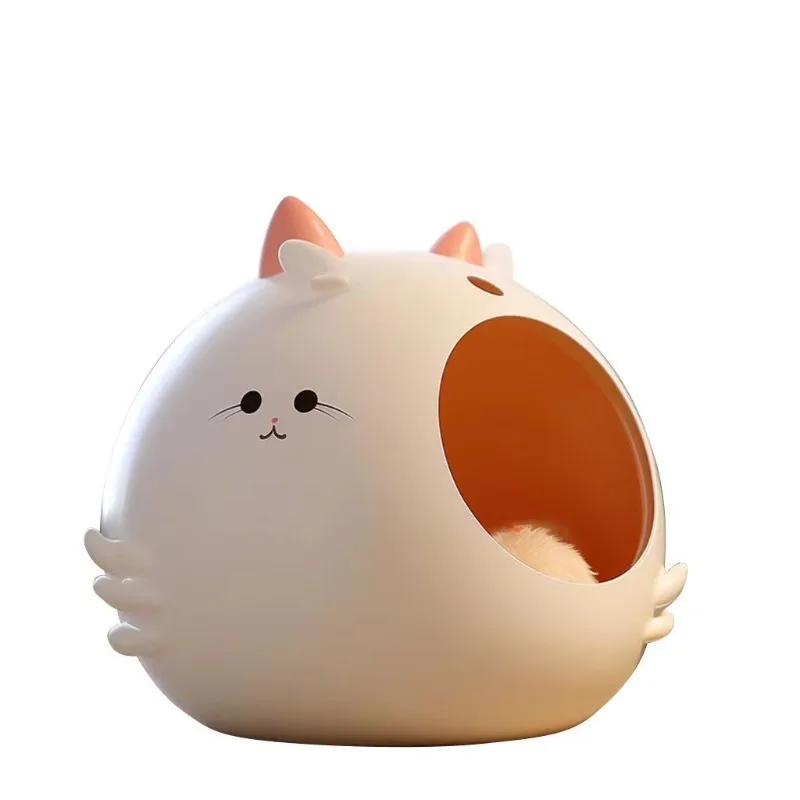 

Cute Cartoon Cat and Dog Bed Furniture, Indoor Pet House, Kennel, Modern Cat and Dog House for Pet Toys and Supplies