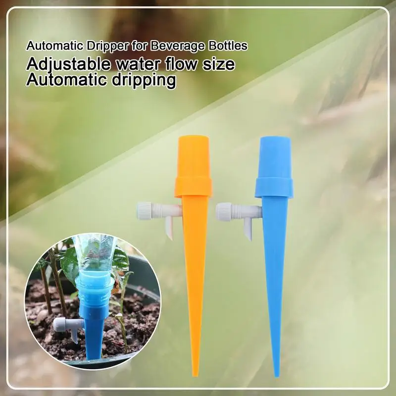 

Automatic Drip Irrigation System Adjustable Auto Water Dripper Device Self Watering Spike For Flower Plants Greenhouse Garden