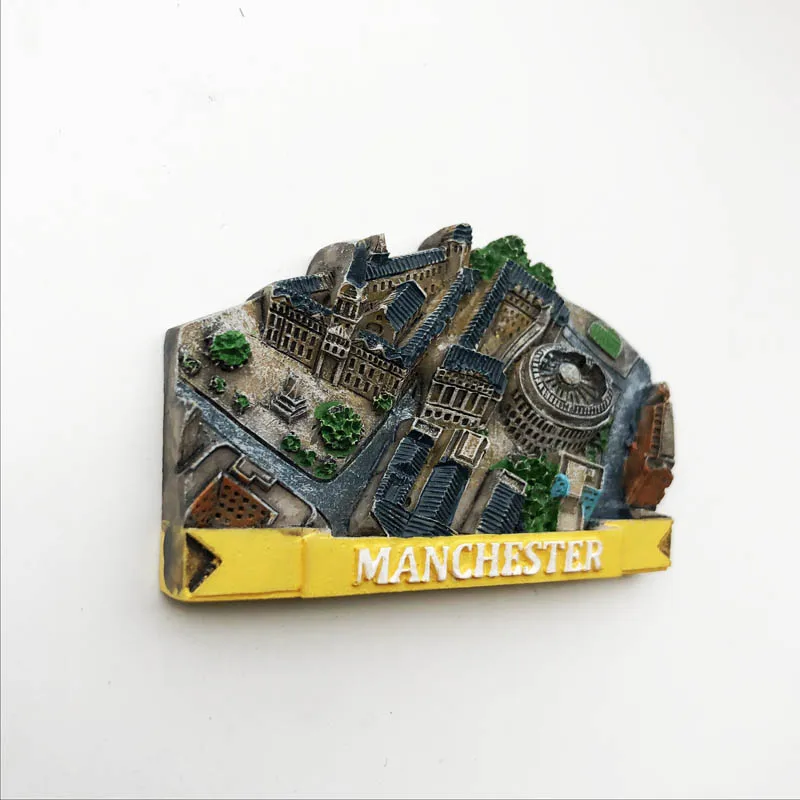 

Manchester Landscape Fridge Magnet, Souvenir Post, Creative Decoration, Handicraft, Tourist Souvenir Post