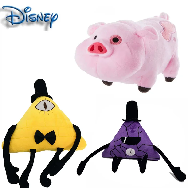 18cm Disney Anime Movie Gravity Falls Figures Waddles Pig Cartoon Stuffed Animals Plush Doll Toy for Girl New Year Xmas Gift