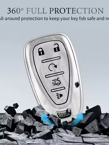 For Chevrolet Chevy Car Flip Key Case Cover Protective Shell for Malibu Camaro Cruze Traverse Spark Equinox Sonic Volt