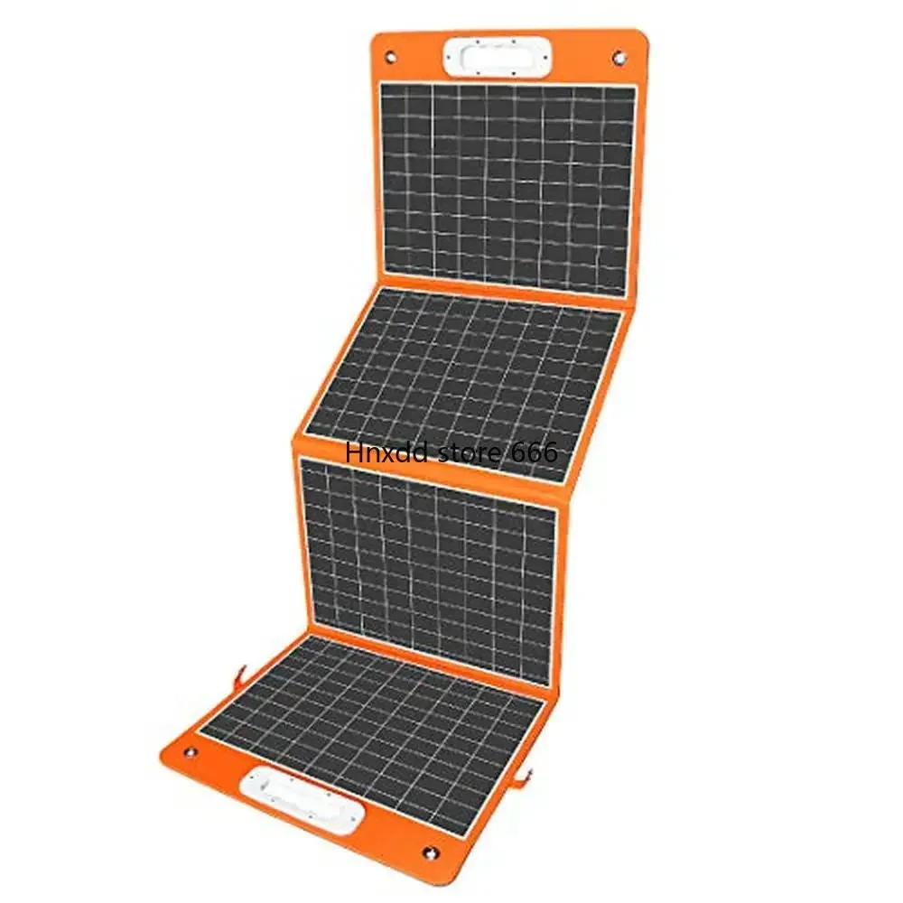 Foldable Solar Panel Charger 18V/100W DC USB-C Output Phone Laptop Power Station