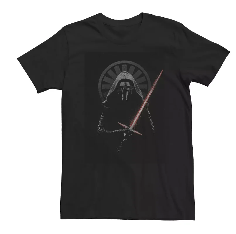 Kaos lengan pendek pria Star Wars, gaya jalanan sci-fi, seni piksel retro, lengan robot, hadiah harian untuk penggemar