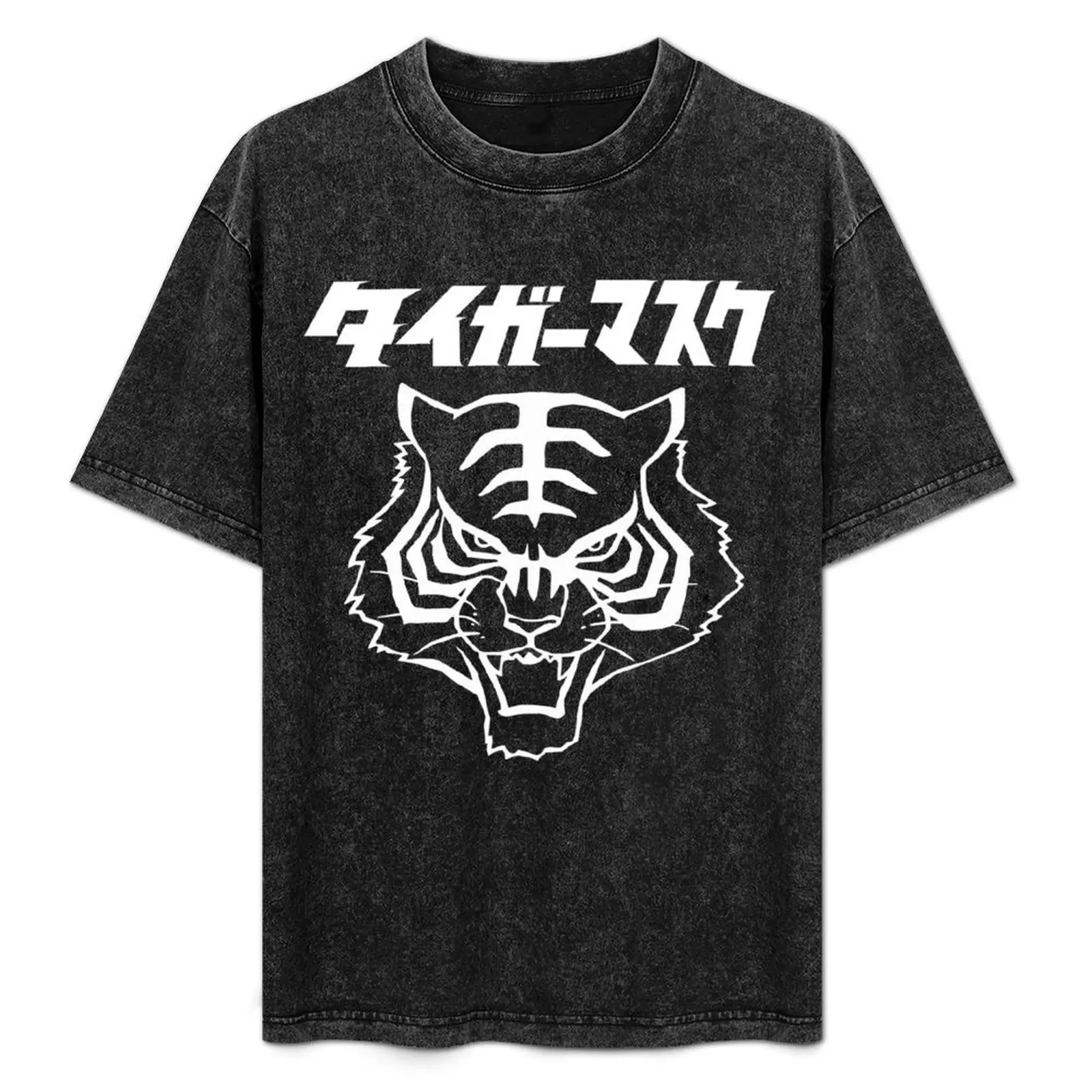 

Футболка CLASSIC TIGER MASK JAPANESE MANGA JAPAN PRO WRESTLING, минималистичный повседневный топ с короткими рукавами