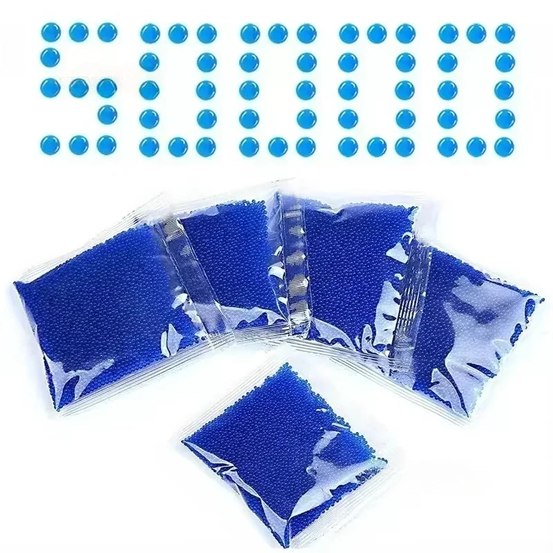 10000 pz Gel Acqua Palline Perline Magiche Perla di Cristallo Terreno Decori Crescente Palle Pistola Munizioni Famiglia Per Bambini Giocattoli Perline D'acqua DI Regali