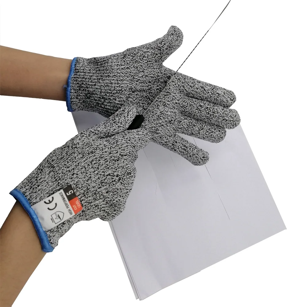 Swayboo polietilene Anti-taglio grado 5 Food-Grade cucina macellazione immersione aquilone pesca guanti antitaglio resistenti alle coltellate