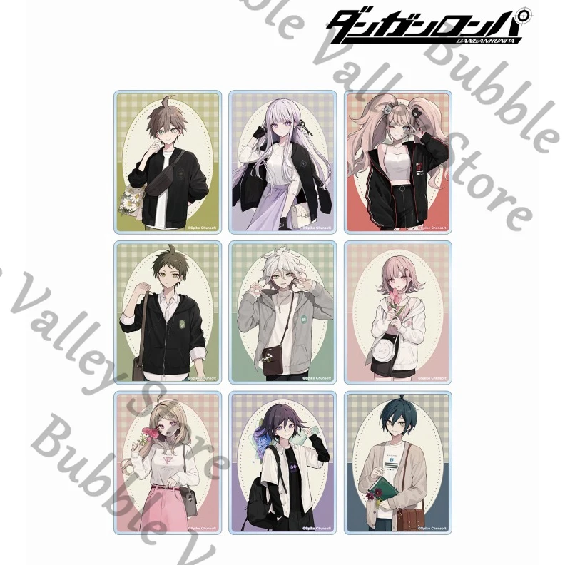 

Genuine Anime Danganronpa Nagito Komaeda Kokichi Oma Nanami ChiaKi Cosplay Acrylic Instant Imaging Card Cartoon Cards Xmas Gift