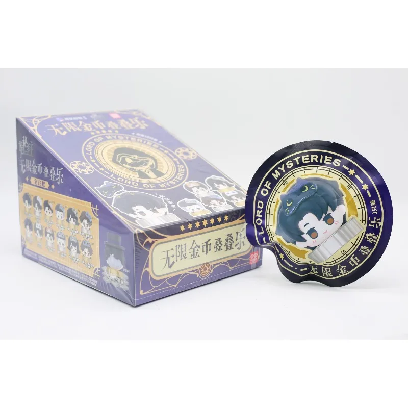 

Игрушки-сюрпризы Lord of Mysteries: Аниме-фигурки Q-версии, модели кукол с золотыми монетами, коллекционные украшения, подарки для детей
