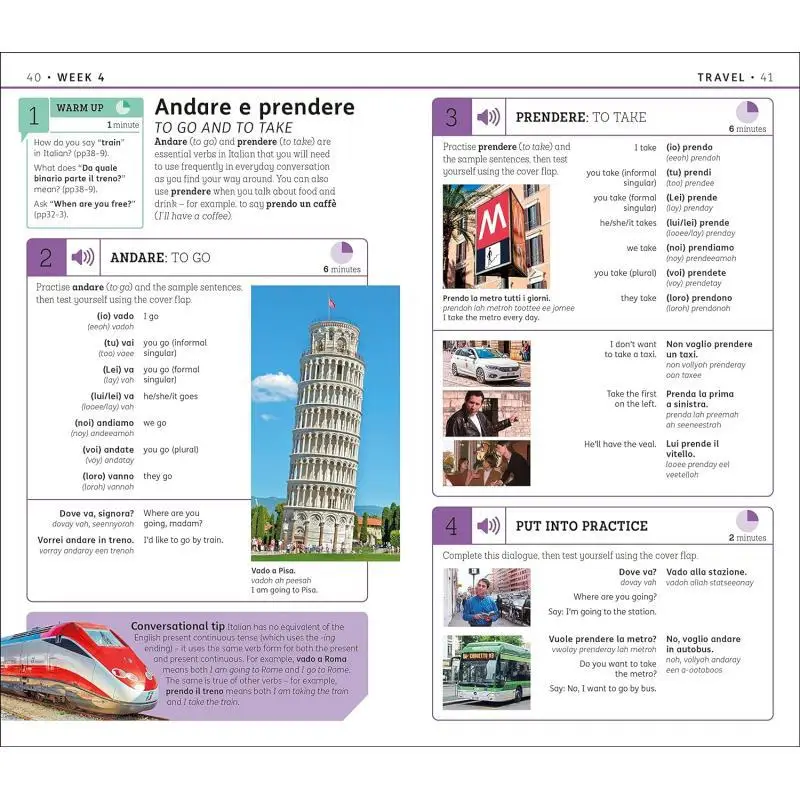 15 دقيقة تعلم اللغة الإيطالية في 12 أسابيع فقط DK DK Publishing 9780241601358 كتاب #4