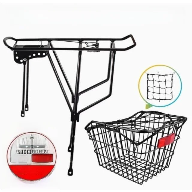 202426275-inch-mountain-bike-rear-rack-storage-basket-shelf-bicycle-accessories-universal-back-holder