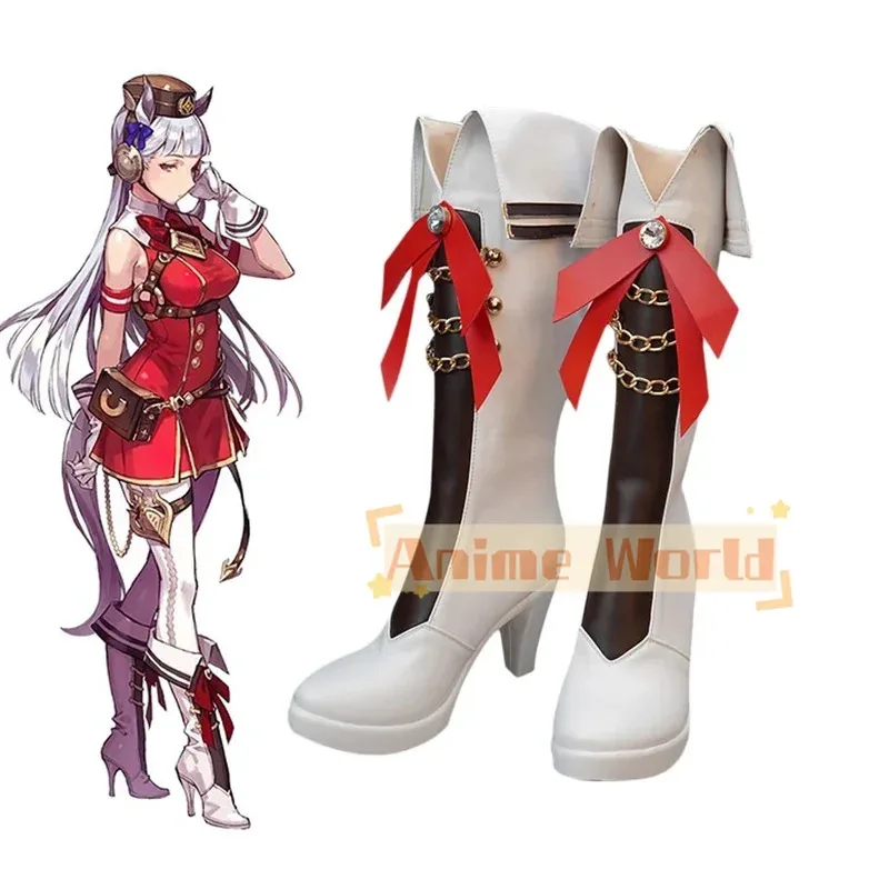 

Umamusume Pretty Derby URA Gold Ship Cosplay Shoes Boots Game Anime Halloween Christmas Party Costume Accessory