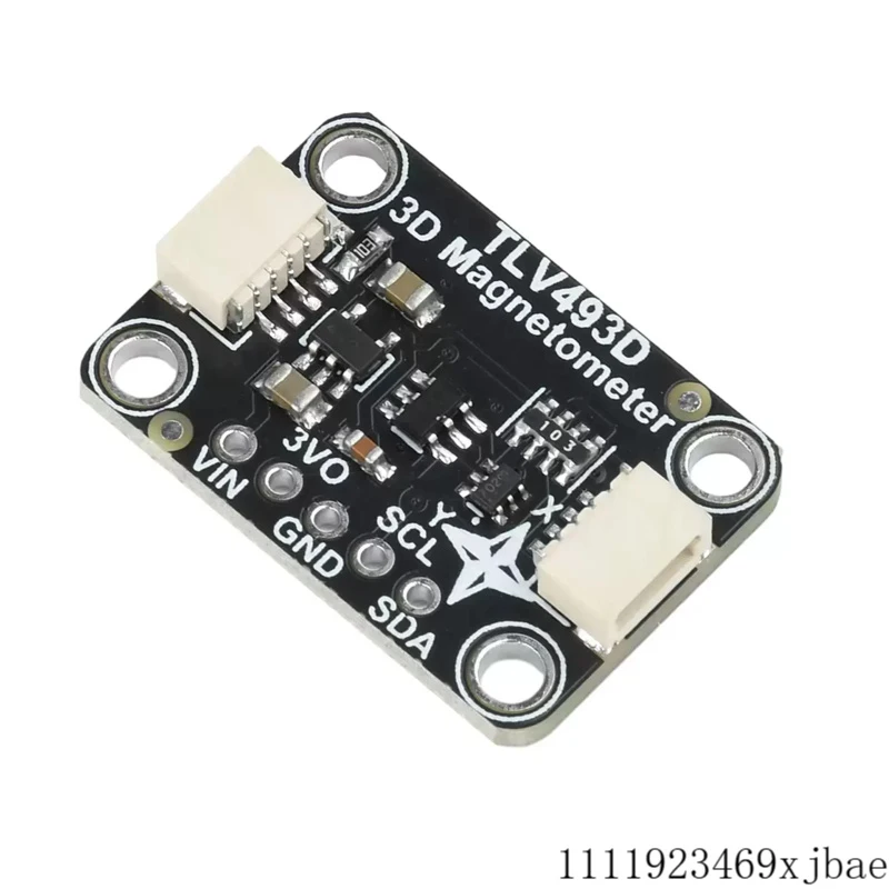 

TLV493D Three-Axis Magnetic Sensor Adapter I2C Interface STEMMA QT Qwiic Needle Arrangement Not Welded