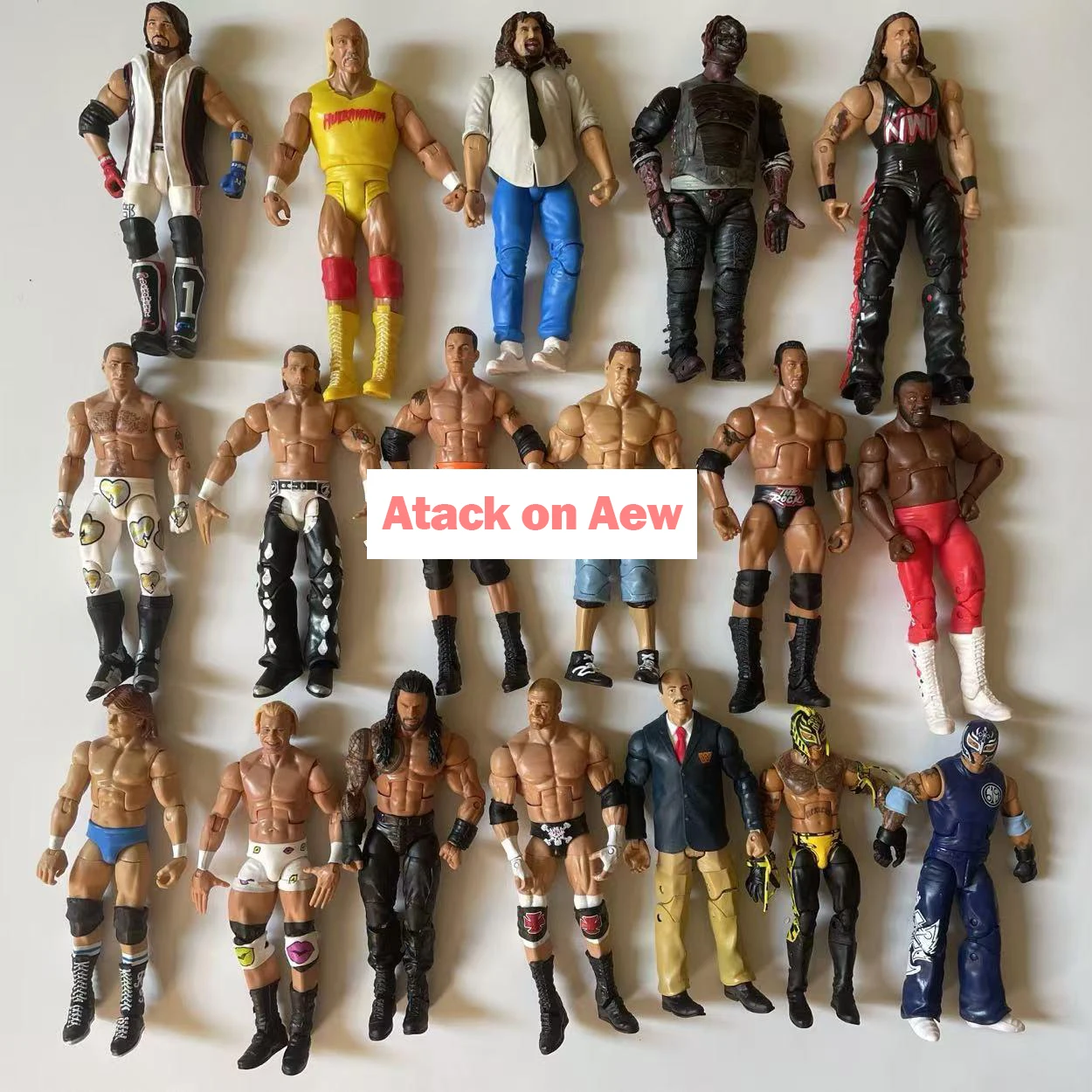 WWE AEW DA Bray Wyatt Rey Mysterio Jeff Hard Action Figure Wrestling Figure Display Collection Festival Gift